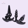 Anal Butt Plug For Couple Anus Dilator Silicone Anal Plug Prostate Massage For Men 4 size